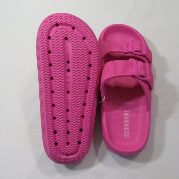 Cushionaire Fame Hot Pink slide Size 8 - Picture 6 of 9